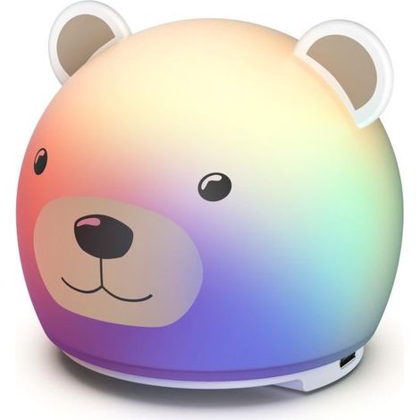 Hama 00223499 LED-Kindernachtlicht RGB dimmbar, Akku, Timer