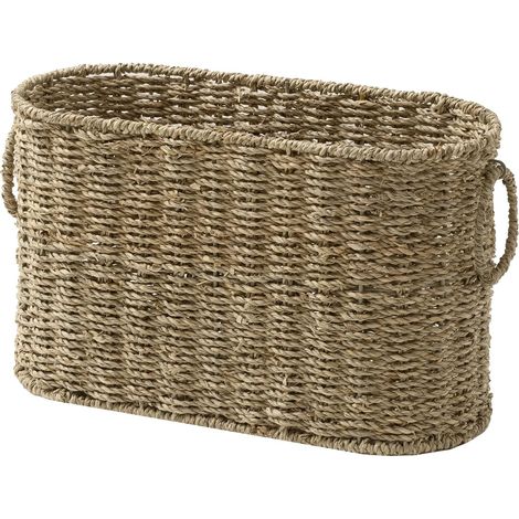 Panier de rangement pour papier toilette tressé, rangement de papier toilette, rangement de papier toilette, organiseur de salle de bain, panier de rangement pour rouleaux de toilette (1/5)