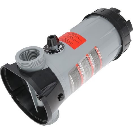 Automatischer 4-Liter-Chlor-Dosierer für Schwimmbäder, Wasserreinigungs- und -aufbereitungsanlagen, Chemikaliendosierer. (1/5)