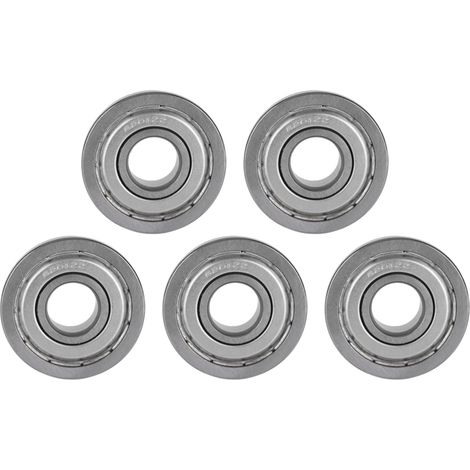 Roulements à billes à bride en paquet de 5 adaptés aux équipements de transmission, de divertissement et de robotique dimensions : 12 x 32 x 10 mm / 0,5 x 1,3 x 0,4 pouces. (1/5)