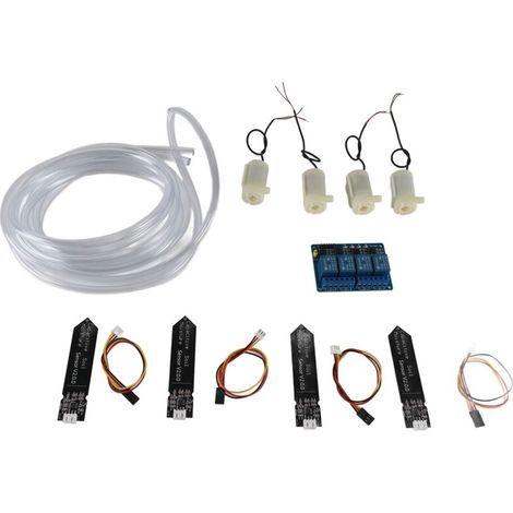 Automatic watering kit, 4-channel relay, garden plant irrigation device set (1/5)