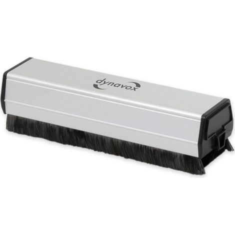 DYNAVOX Antistatikbürste CSP130, Carbon, mit Samt-Reinigungspuk (1/3)