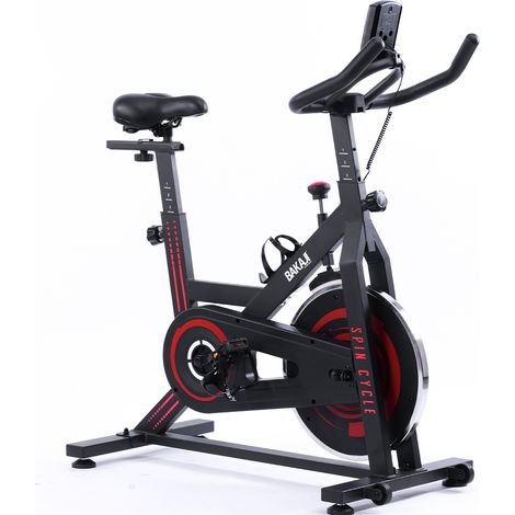 Cyclette Spinning Bike Bici Allenamento Fitness Cardio Palestra Display LCD (1/5)