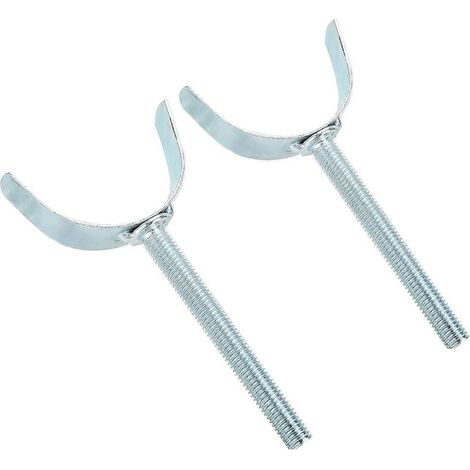 Accessoire en fer de qualité en forme de U pour clôture de protection pour animaux de compagnie, portail de sécurité, bâton cylindrique (1/2)