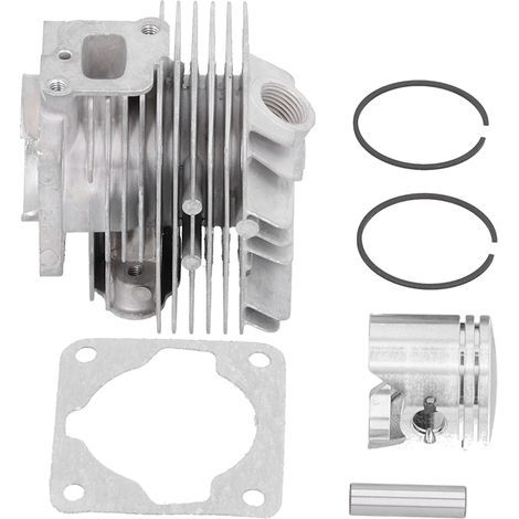 Kit de remplacement pour débroussailleuse TL26/CG260 1E34F : segments de piston, axes, clips et joints pour cylindre 34 mm. (1/5)