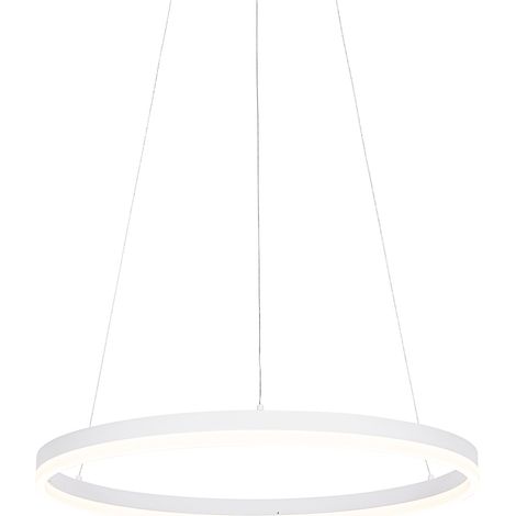 Design Pendant Light White 60 cm Incl. LED 3-Step Dimmable - Anello (1/4)