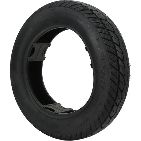 Pneu Moto Tubeless 3.5-10 Pouces, Caoutchouc Antidérapant Anti-Creaison, Accessoire Scooter Cyclisme, Conception Résistante aux Éclatements (1/5)