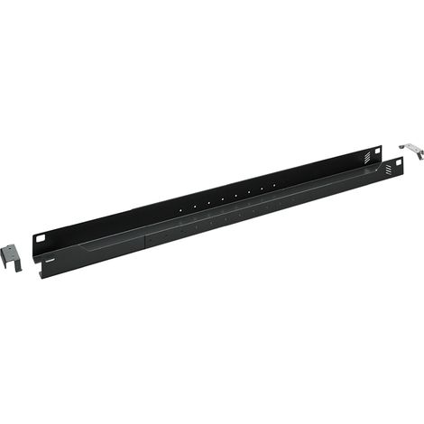 Hettich MB-Tischgestell-Kabelkanal, 1040-1840mm, LegaDrive Systems 9243053, anthrazit (1/3)