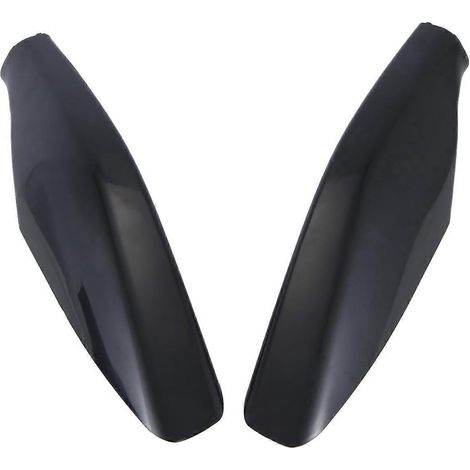 Couvercle de rail coulissant pour barres de toit de voiture, noir brillant ---