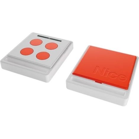 Télécommande émetteur mural NICE HOME – Usage télécommande – 1 canal – Alimentation par piles – Compatible avec systèmes NICE