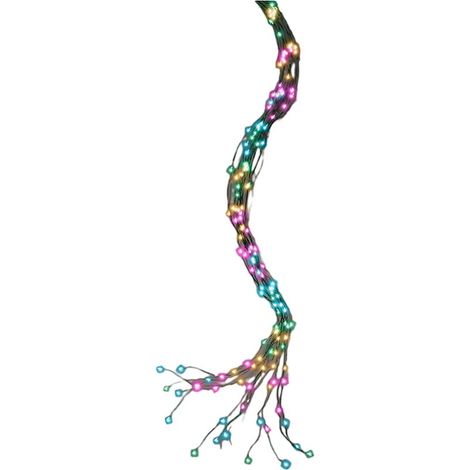 Cluster microLED per albero 408 LED Luce multicolore pastello (fissa) LUMINEO – Pastello (1/2)