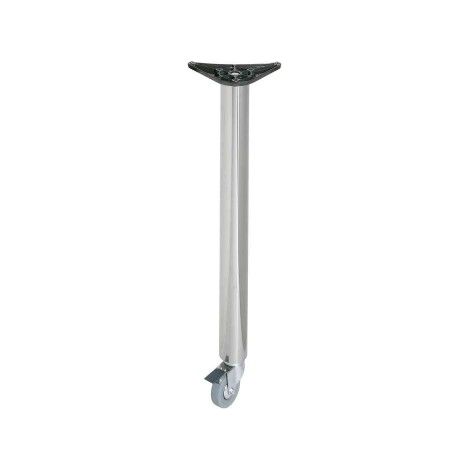 PATA MESA 7-870X60 ACERO CROMO MATE (S) - AMIG