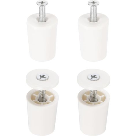 Roller Shutter Stoppers 28 mm Plastic Roller Shutter Stop Stopper Washers Screws Roller Shutters Blades White (1/5)