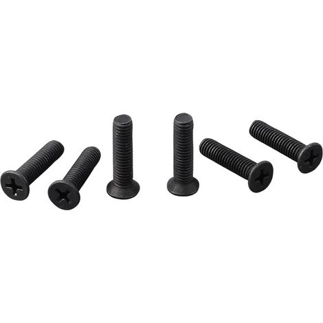 Lot de 6 Vis, Filetage à gauche, Métal, M5 M6, Pour adaptateur de tige de mandrin