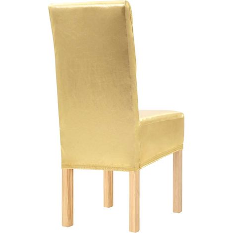Maison Exclusive - Fundas de silla elásticas 6 unidades rectas do (1/4)