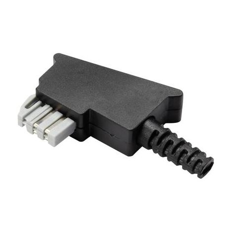 Kit TAE mâle, coudé TRU COMPONENTS GM02N 1229659 noir 1 pc(s) (1/2)