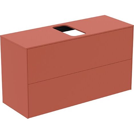 IDEAL STANDARD T3948Y3 Meuble sous-lavabo Conca, 2 tiroirs (1/2)