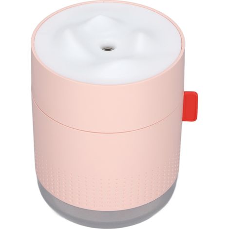 Humidificateur GXZJ623 500 ml Montagne de neige Fonctionnement silencieux Arrêt automatique Veilleuse 2 modes d'humidification (rose) (1/5)