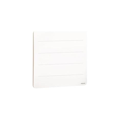 Radiateur électrique connecté horizontal à chaleur douce 750W, blanc - Nirvana Néo, Atlantic