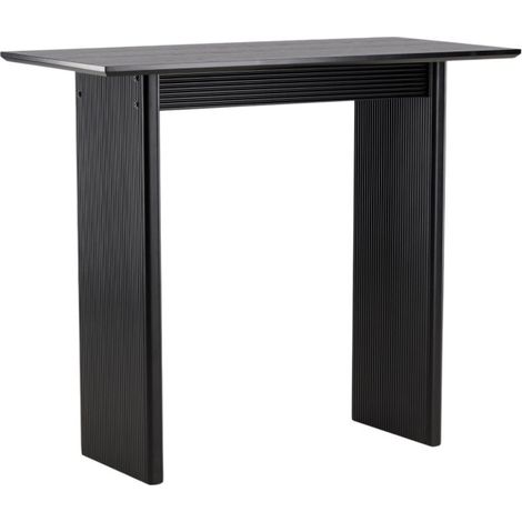 Table de Bar "Vail" 120cm Noir (1/5)