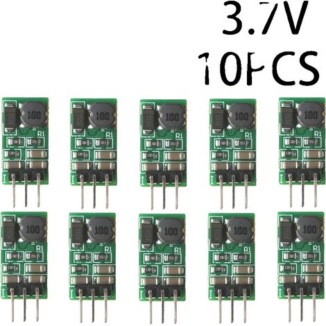 Modulo convertitore DC-DC step-down, tensione regolabile, uscita 1A, 3,7V, 10 pezzi (1/2)