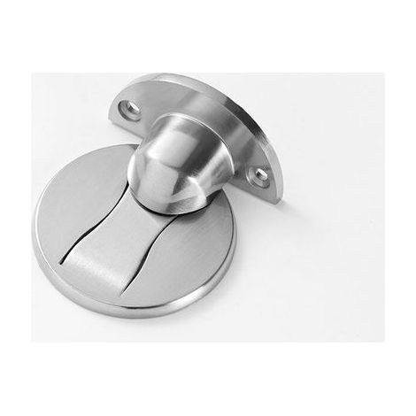 Fermaporta magnetico, fermo di supporto per porta, fermaporta in metallo, acciaio inossidabile 304 (1 pz, acciaio spazzolato), 120 g (1/5)
