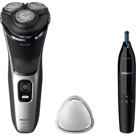 Philips Shaver 3000 Series S3143 02 Negro Plata (1/5)