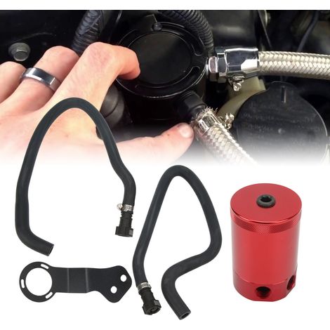 Volets de réservoir d'huile rouge pour Chevrolet Camaro SS 6.2L 2016+ (1/5)