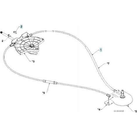 CABLE KIT 532428310 ORIGINAL HUSQVARNA