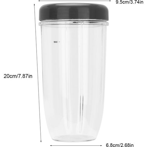 Couvercle de tasse pour mixeur nutri bullet 900W, pièce de rechange accessoire (32OZ) (1/5)