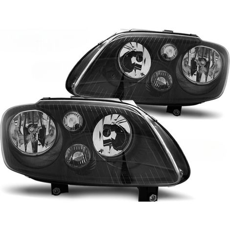 Paire de feux phares VW Touran de 2003 a 2006 design noir-27362094 (1/2)