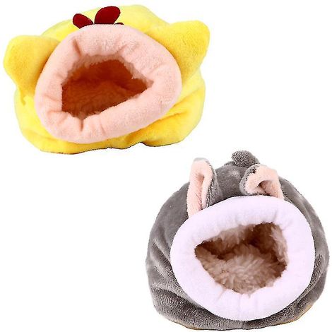 2 Stück Meerschweinchenhöhlenbetten