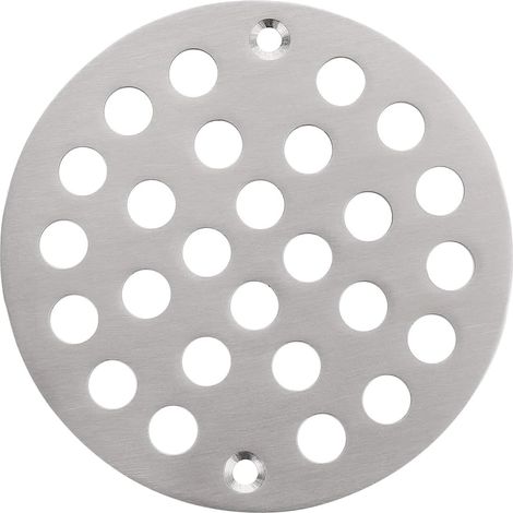 CSPARKV (10×10×0.2cm)4 Inch Screw-in Shower Strainer Replacement Drain Cover, Floor Strainer