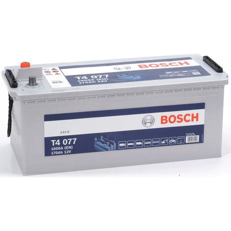 Bosch – Batterie poids lourd 12V 170 Ah 1000 A – 92T40770 – Pour véhicules utilitaires T5/T4/T3 – Réserve de puissance exceptionnelle (1/2)