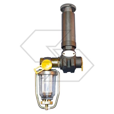 Cebador suplementario con filtro auxiliar vaso pequeño para tractor