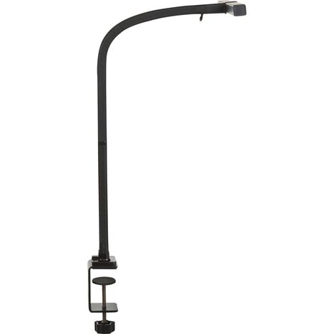 Lampada da tavolo LED nero 48 cm materiale sintetico luce sensore luce 3 colori Auriga