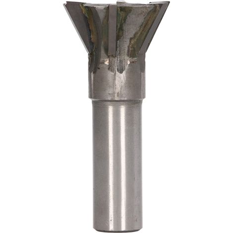 Fraise à queue droite carbure 45mm YG8, coupe métal 60° queue droite, outil de fraisage à queue cylindrique, fraise à lamer 60 degrés acier. (1/5)