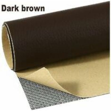 selbstklebender Lederreparaturaufkleber für Sofa, Couch, Autositz, Stuhl (dunkelbraun, 50 cm x 137 cm) (1/5)