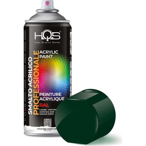HQS Bomboletta di Vernice Spray Acrilica Ral 6005 - Verde Muschio