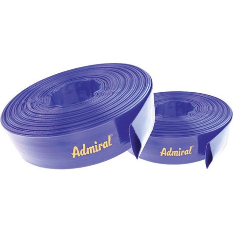 Tubo piatto Admi®Flat ID 152mm L.50m blu Rl.ADMIRAL (Per 50)