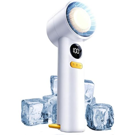 Ventilateur Portatif Rafraîchissant Écran Numérique Rechargeable (1/5)