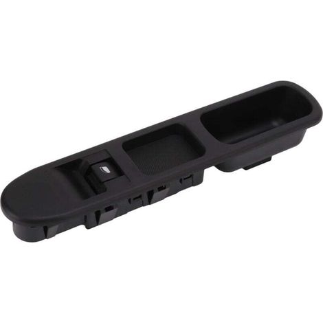 Levé Vitre Interrupteur de lève-vitre côté passager 6490.HQ ABS noir sensible de remplacement pour PEUGEOT 207