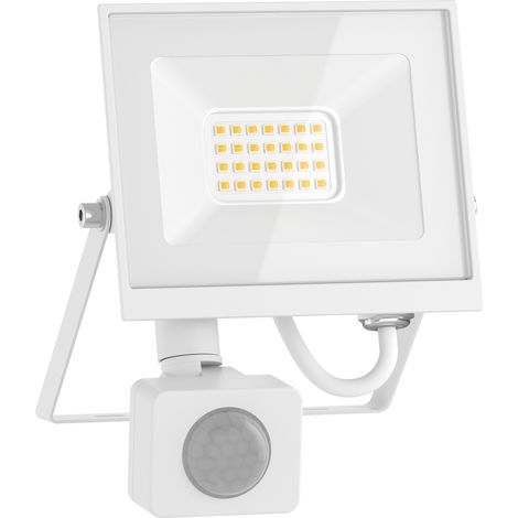 Mexen Luxpro+ LED-Strahler mit Bewegungsmelder, 20W, Kalt - 6500K, 2200 lm, weiß - L236-020-65-20 (1/5)