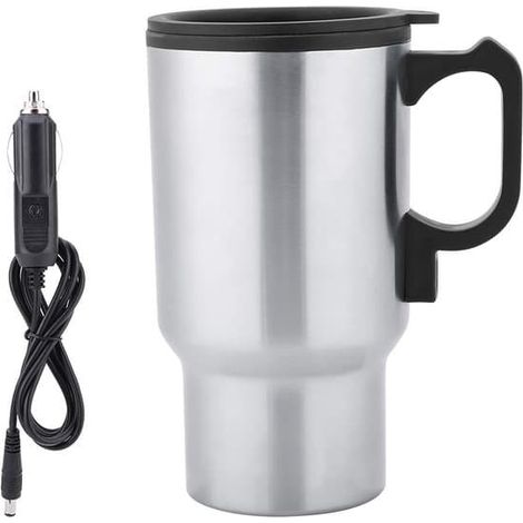 Bouilloire électrique de voiture 12V - Mug de voyage chauffant pour les trajets (1/5)