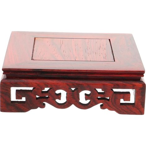 Socle D'exposition pour Objets Artisanaux Rond en Bois (1/5)