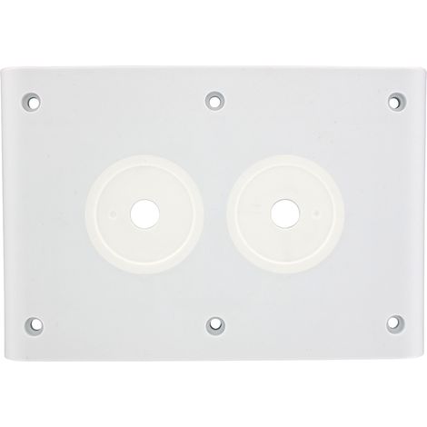 Plaque étanche Double No Air à visser pour conduits Eau chaude / Eau froide - BLM (1/2)