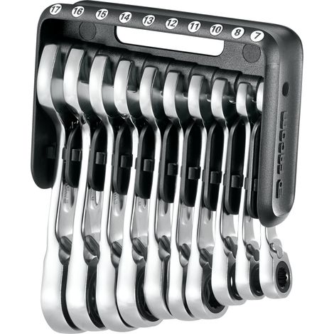 Facom Knarren-Ring-Maulschlüssel-Set 10-tlg (1/2)