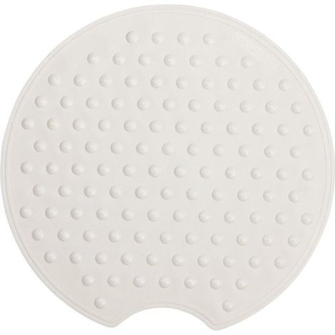 Sealskin Rotondo Tapis de sécurité rond 55cm gomme Blanc (1/4)