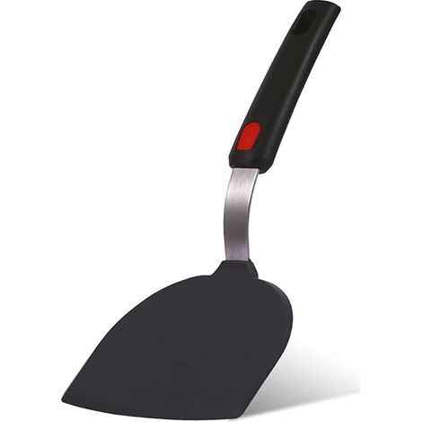 Half-round silicone fish spatula - Dense for omelets and pancakes - Non-stick kitchen utensil - Egg spatula - Heat resistant - 315.6 °C (1/5)