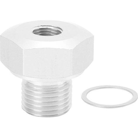M16 1,5 Adapter, 1/8 NPT Öldrucksensor für GM LS LS1 LSX LS3 Motoren (Ersatzanzeige). Passend für alle GM LS Motoren. (1/5)